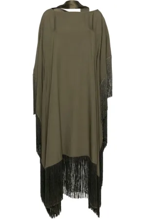 ‎Taller Marmo‎ Femme, Robes, Vert, Taille: ONE Size Vert Vêtements Mer Franges Kaftan