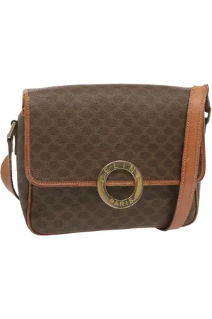 Céline Unisex, Pre-owned, Brun, Taille: ONE Size Pre-owned Cuir sacs-celine