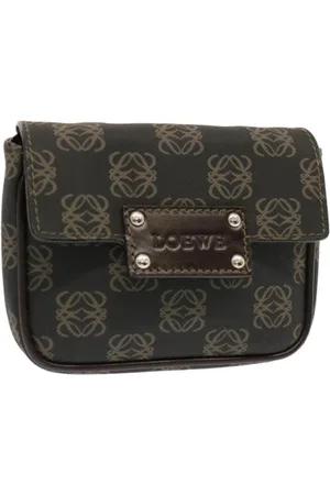 Loewe Unisex, Pre-owned, Noir, Taille: ONE Size Pre-owned Cuir trousses-de-toilette