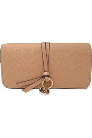 Chloé Femme, Pre-owned, Brun, Taille: ONE Size Pre-owned Cuir petite-maroquinerie