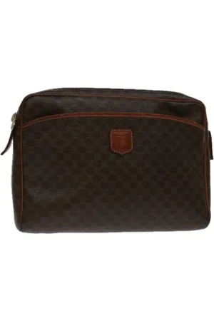 Céline Femme, Pre-owned, Brun, Taille: ONE Size Pre-owned Cuir pochettes-minaudieres