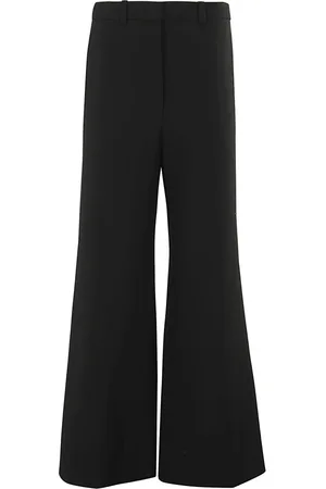 Low Classic Femme, Pantalons, Noir, Taille: 38 FR Pantalon Large en Laine