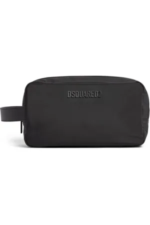 Dsquared2 Homme, Sacs, Noir, Taille: ONE Size Portefeuille Noir avec Patch Logo