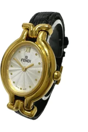 Fendi Femme, Pre-owned, Blanc, Taille: ONE Size Pre-owned Acier inoxydable montres