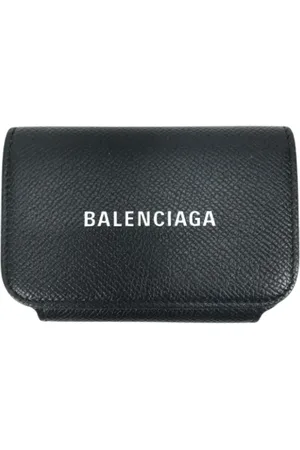 Balenciaga Femme, Pre-owned, Noir, Taille: ONE Size Pre-owned Cuir petite-maroquinerie