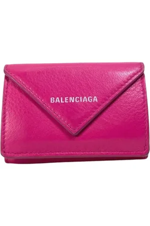 Balenciaga Femme, Pre-owned, Rose, Taille: ONE Size Pre-owned Cuir petite-maroquinerie