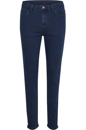 Kaffe Femme, Jeans, Bleu, Taille: 40 FR Slim Fit Jeans Denim Bleu Foncé