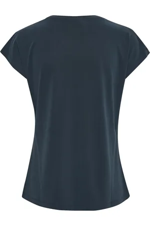 Kaffe Femme, Tops, Bleu, Taille: 42 FR T-shirt Alise