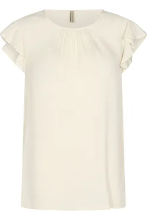 soyaconcept Femme, Blouses et Chemises, Blanc, Taille: 42 FR Blouses