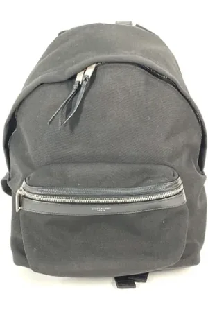 Saint Laurent Femme, Pre-owned, Noir, Taille: ONE Size Pre-owned Cuir sacs-dos