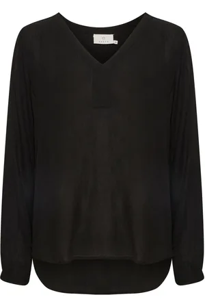 Kaffe Femme, Blouses et Chemises, Noir, Taille: 48 FR Blouses