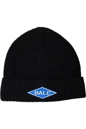 Ball Femme, Accessoires, Noir, Taille: ONE Size Cool Bonnet Brodé Accessoire Noir