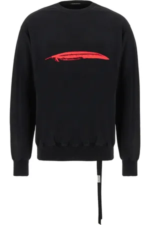 ANN DEMEULEMEESTER Femme, Sweatshirts et sweats à capuche, Noir, Taille: 42 FR SweaT-shirt Élégant pour Hommes et Femmes