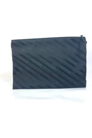 Balenciaga Homme, Pre-owned, Noir, Taille: ONE Size Pre-owned Tissu pochettes-minaudieres