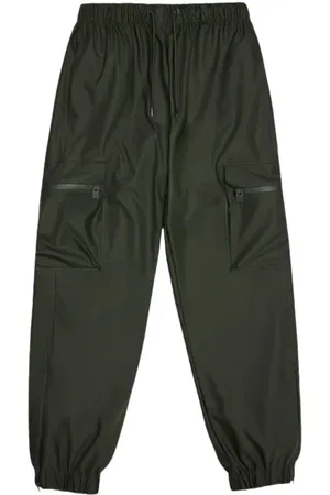 Rains Homme, Pantalons, Vert, Taille: M Pantalon de Pluie Cargo