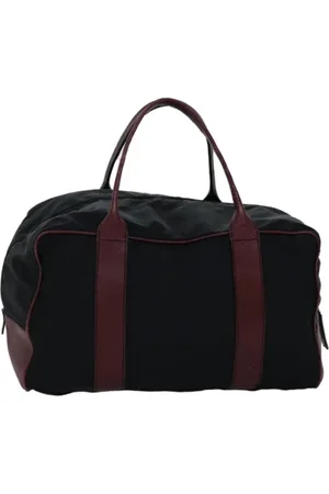 Prada Femme, Pre-owned, Noir, Taille: ONE Size Pre-owned Nylon sacs-de-voyage