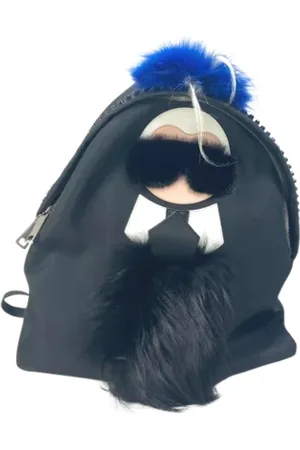 Fendi Femme, Pre-owned, Noir, Taille: ONE Size Pre-owned Toile sacs-fendi