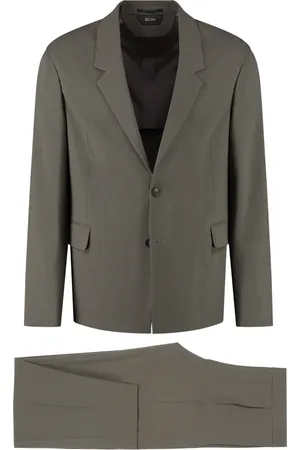 Ermenegildo Zegna Homme, Costumes, Vert, Taille: S Costume en mélange de laine