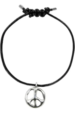 AMBUSH Homme, Accessoires, Noir, Taille: ONE Size Bracelet en Laiton et Corde