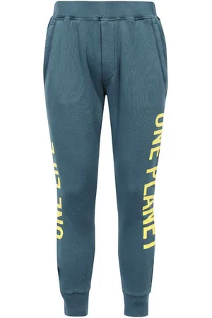 Dsquared2 Homme, Pantalons, Vert, Taille: XL Pantalon de survêtement avec logo imprimé