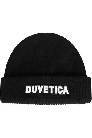 Duvetica Homme, Accessoires, Noir, Taille: ONE Size Bonnet Tricoté Côtelé