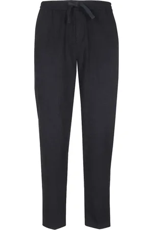 Les Deux Homme, Pantalons, Noir, Taille: S Pantalon en mélange de laine avec poches