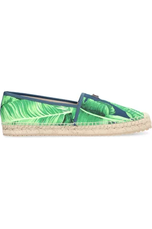 Dolce & Gabbana Homme, Chaussures, Vert, Taille: 43 EU Espadrilles