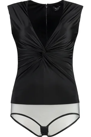 VERSACE Femme, Tops, Noir, Taille: 36 FR Hauts