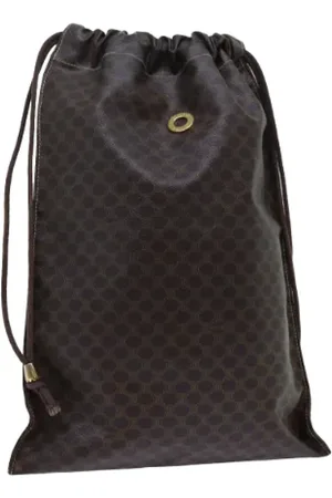Céline Femme, Pre-owned, Brun, Taille: ONE Size Pre-owned Cuir trousses-de-toilette