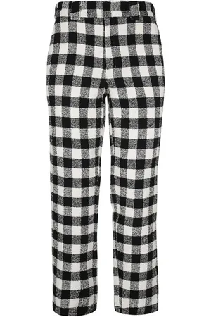 Dickies Homme, Pantalons, Noir, Taille: W32 Pantalon en Tweed à Carreaux