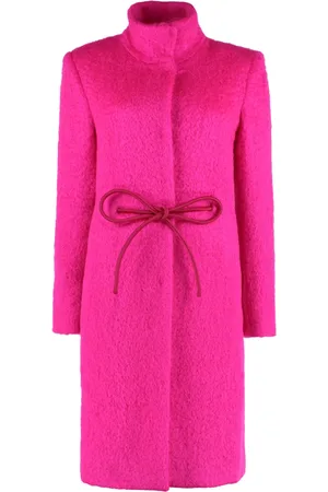 GENNY Femme, Manteaux, Rose, Taille: 36 FR Manteaux