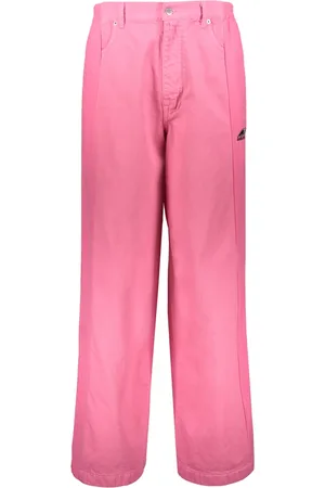 AMBUSH Homme, Pantalons, Rose, Taille: W32 Pantalon en nylon avec détails en denim