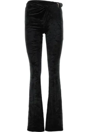 VERSACE Femme, Pantalons, Noir, Taille: 36 FR Pantalons élégants pour toutes occasions