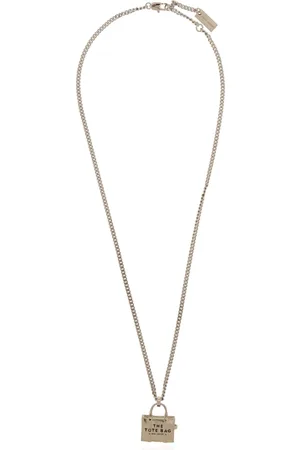 Marc Jacobs Femme, Accessoires, Gris, Taille: ONE Size Collier en Laiton