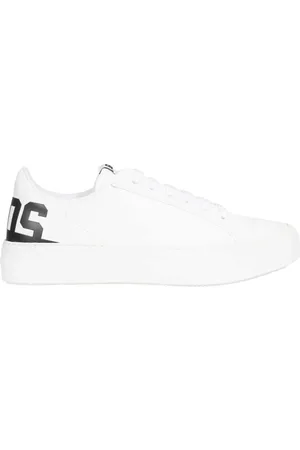 GCDS Homme, Chaussures, Blanc, Taille: 39 EU Baskets basses fabriquées à partir de matériaux recyclés