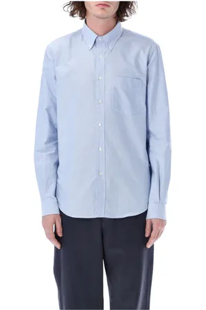 Aspesi Homme, Chemises, Bleu, Taille: M Chemise à Poches - Stylée et Fonctionnelle