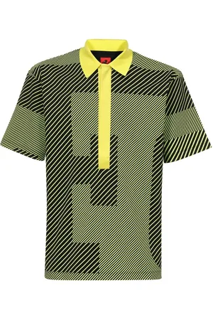 FERRARI Homme, Tops, Multicolore, Taille: 2XL Polo en coton à motif