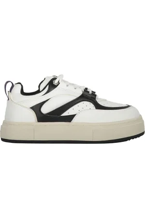 Eytys Femme, Chaussures, Blanc, Taille: 37 EU Baskets basses avec inserts en mesh