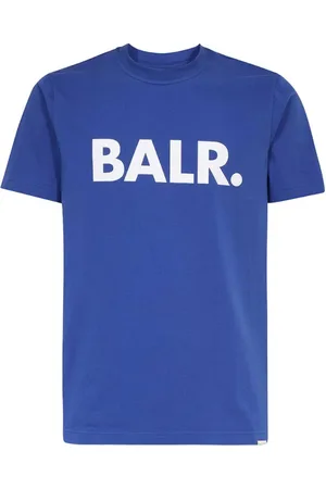 BALR. Homme, Tops, Bleu, Taille: S T-shirt en Coton avec Logo