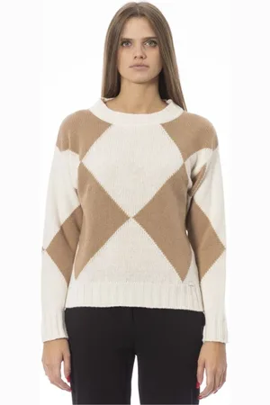 BALDININI Femme, Pulls, , Taille: 40 FR Pull Élégant avec Détail Monogramme