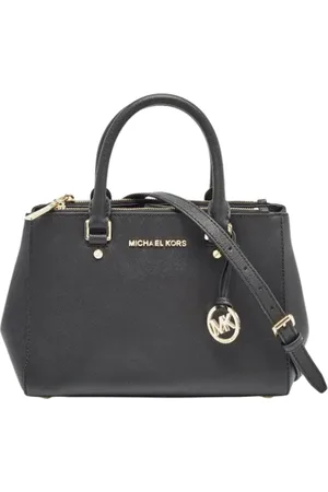 Michael Kors Femme, Pre-owned, Noir, Taille: ONE Size Pre-owned Cuir sacs-main