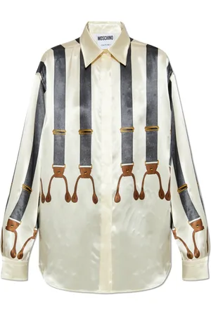 Moschino Femme, Blouses et Chemises, , Taille: 34 FR Chemise à motif rayé