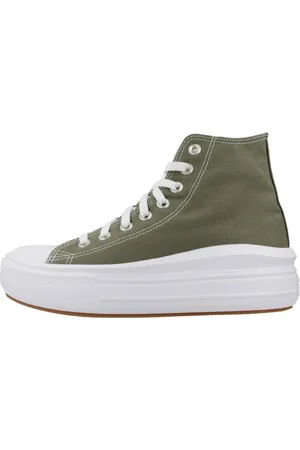 Converse Femme, Chaussures, Vert, Taille: 36 EU Move Baskets