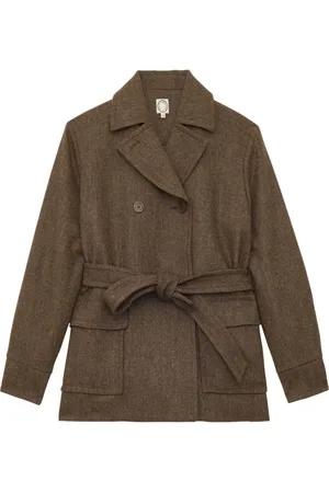Inès de la Fressange Femme, Manteaux, Brun, Taille: 36 FR Romaric Coat