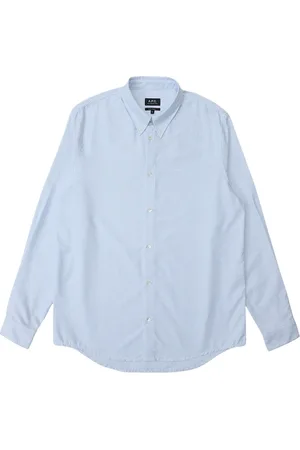 A.P.C. Homme, Chemises, Bleu, Taille: S Chemise Greg Bleue