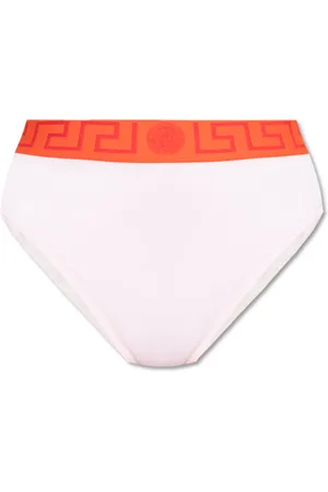 VERSACE Femme, Sous-vêtements, Rose, Taille: 38 FR Culottes en coton