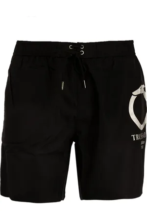 Trussardi Homme, Maillots de bain, Noir, Taille: S Short de Bain Homme Été Tendance