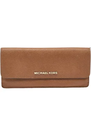 Michael Kors Femme, Pre-owned, Brun, Taille: ONE Size Pre-owned Cuir petite-maroquinerie