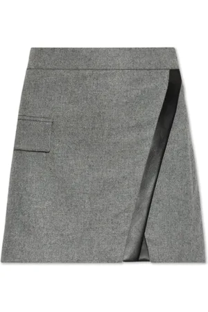 The Mannei Femme, Jupes, Gris, Taille: 38 FR Jupe Barren