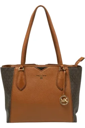 Michael Kors Femme, Pre-owned, Brun, Taille: ONE Size Pre-owned Cuir sacs-ports-paule